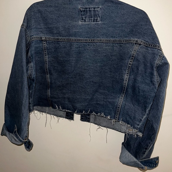 Cropped Jean jacket - Picture 4 of 5